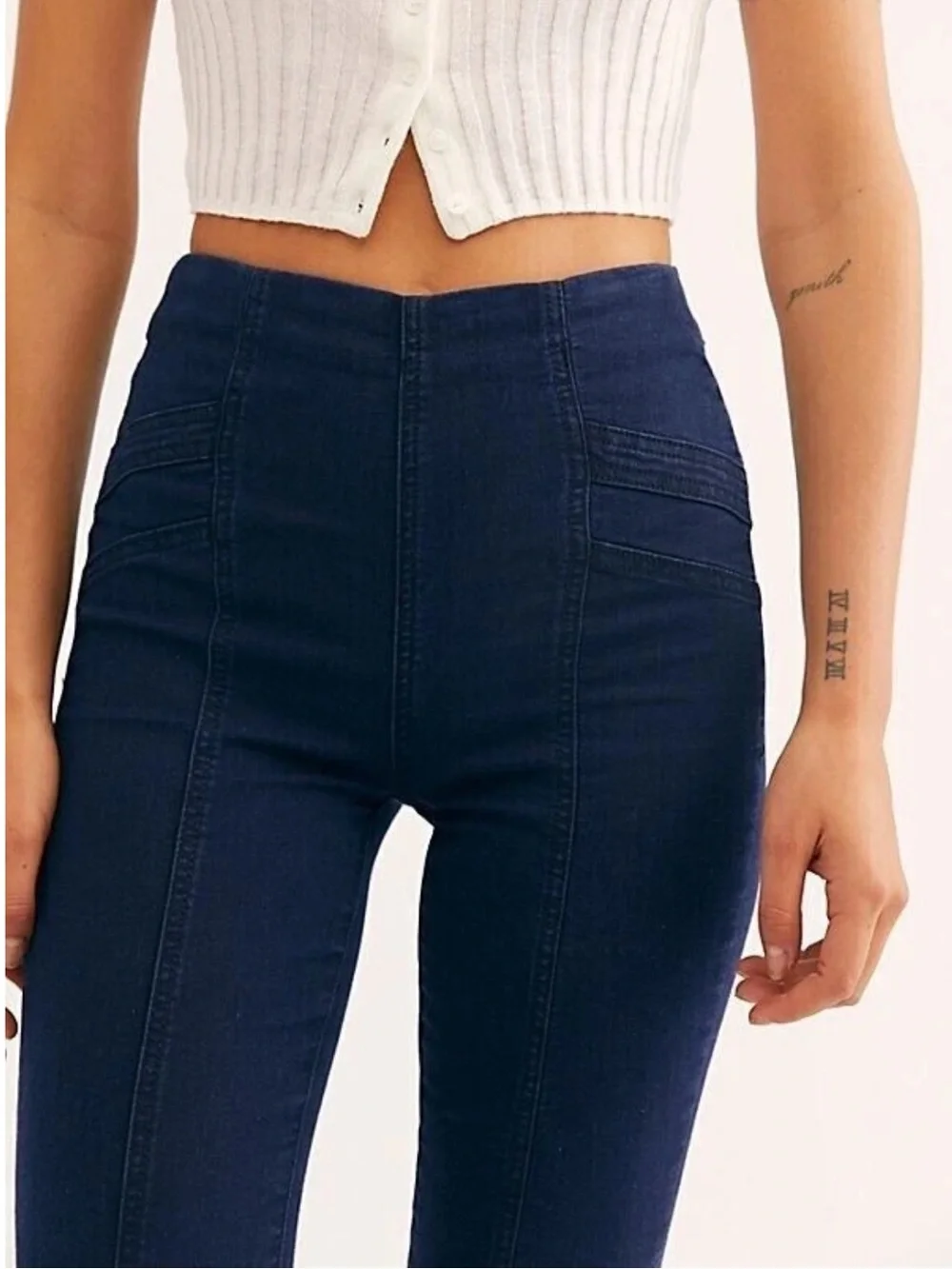 Free People Feel Alright Jeggings 26